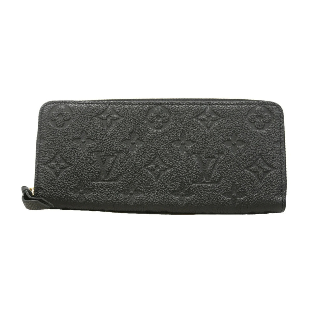 Louis Vuitton Monogram Empreinte Portefeuille Clemence Long Wallet M60171 Noi...